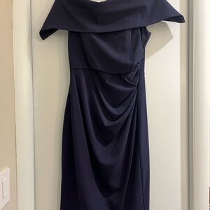 Vince camuto size 6 blue dress